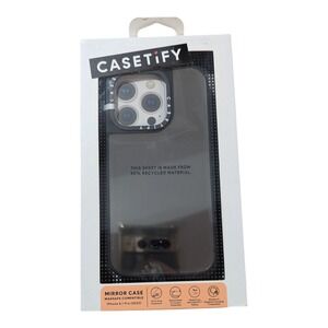 N2. CASETiFY - Mirror Case with MagSafe for Apple‎ iPhone 15 Pro - Reflective